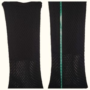 Elegant Black Knit Skirt